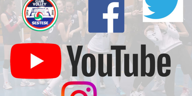 Volley Club Sestese sempre più social! Follow us!